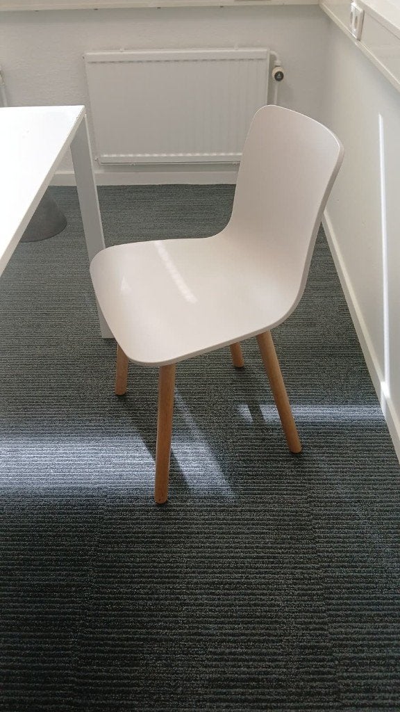 5 stoelen - gratis af te halen in Rotterdam, Huis en Inrichting, Stoelen, Gebruikt, Wit, Vijf, Zes of meer stoelen, Ophalen