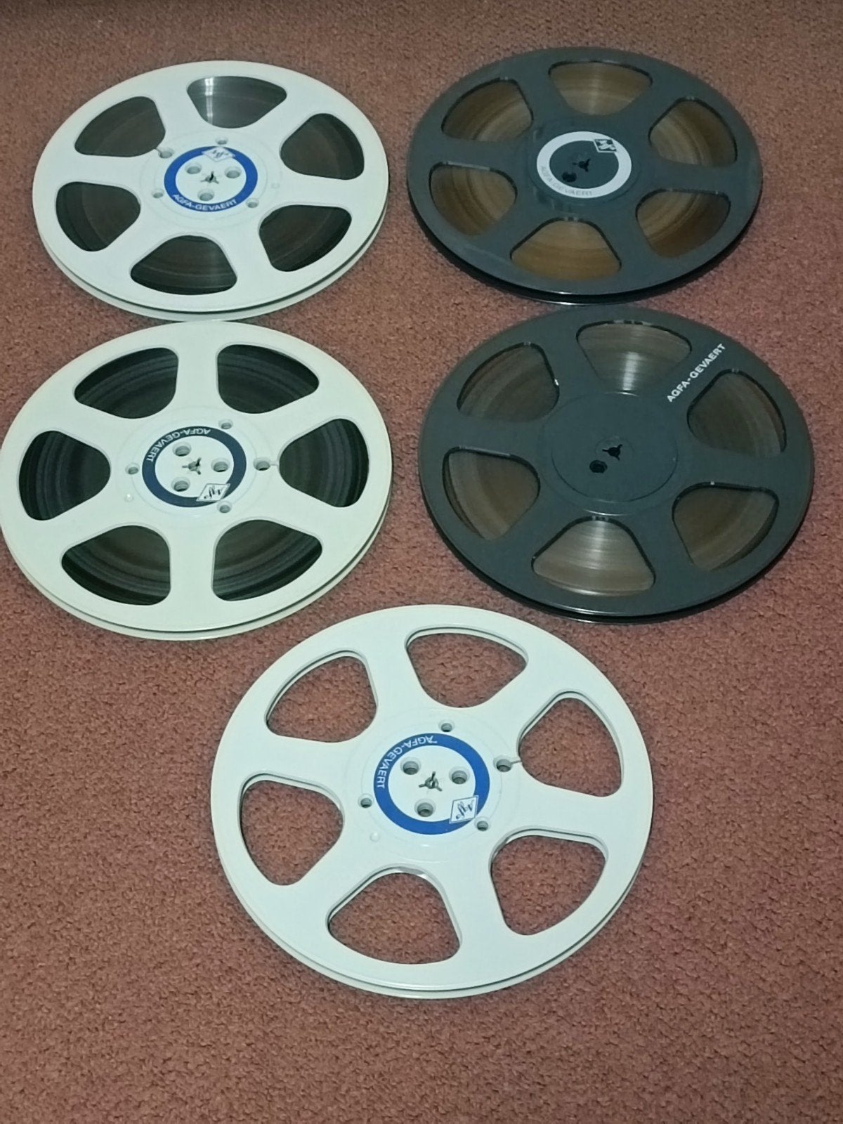 5 x recorder spoelen., Ophalen of Verzenden