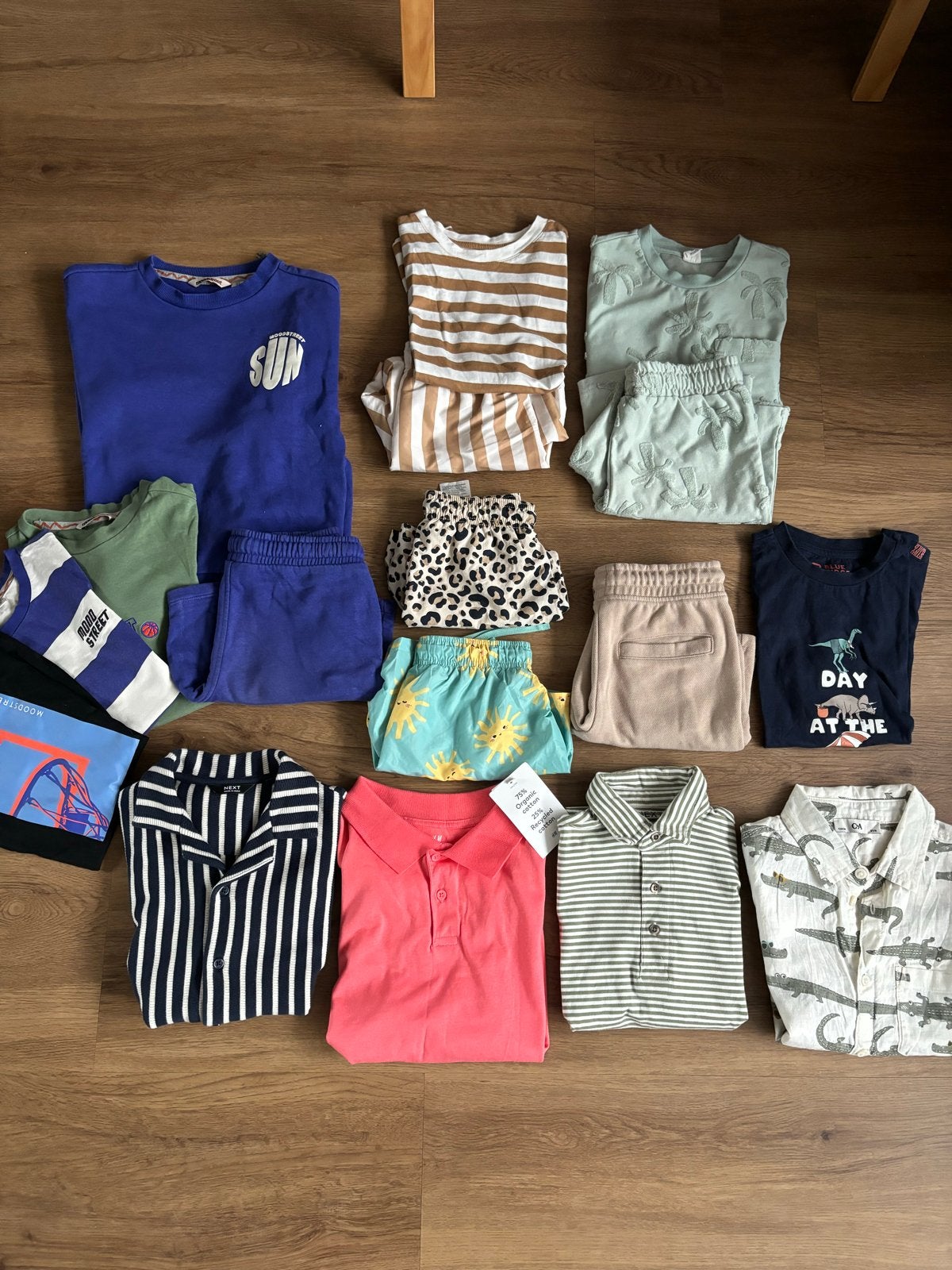 Grote kledingbundel jongens zomerkleding maat 122/128, Ophalen of Verzenden, Zo goed als nieuw