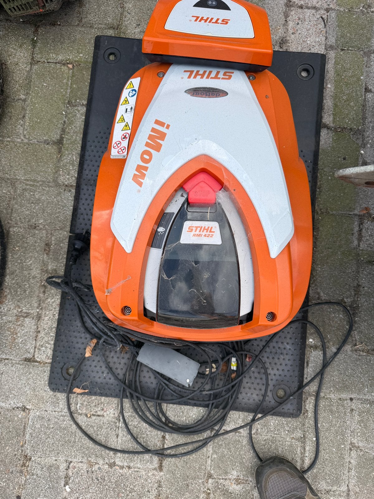 Stihl i mow rmi 422, Ophalen of Verzenden, Zo goed als nieuw