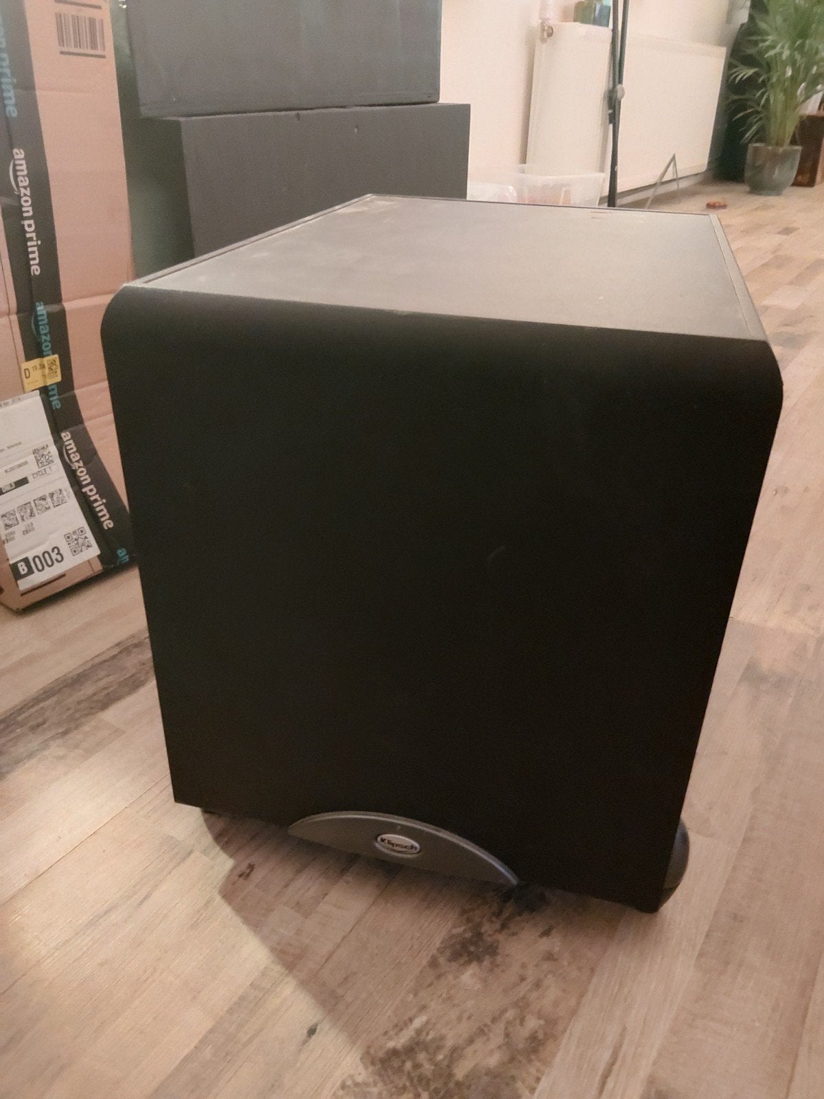 Klipsch Sub 10 Subwoofer, Ophalen, Zo goed als nieuw, 100 watt of meer