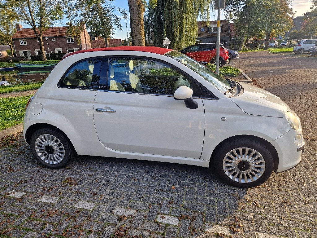 Foto 3 van Fiat 500C 1.2 AUT C 2010 Wit