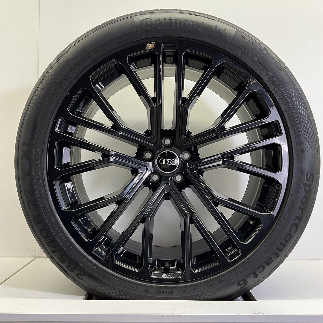 AUDI RSQ8 SQ8 Q8 SET VELGEN + ZOMERBANDEN 22 INCH, Gebruikt, -, 285 mm, -