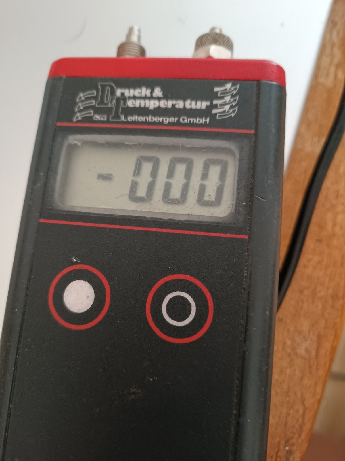 Druk- en Temperatuurmeter Leitenberger GmbH 5000PH, Ophalen of Verzenden