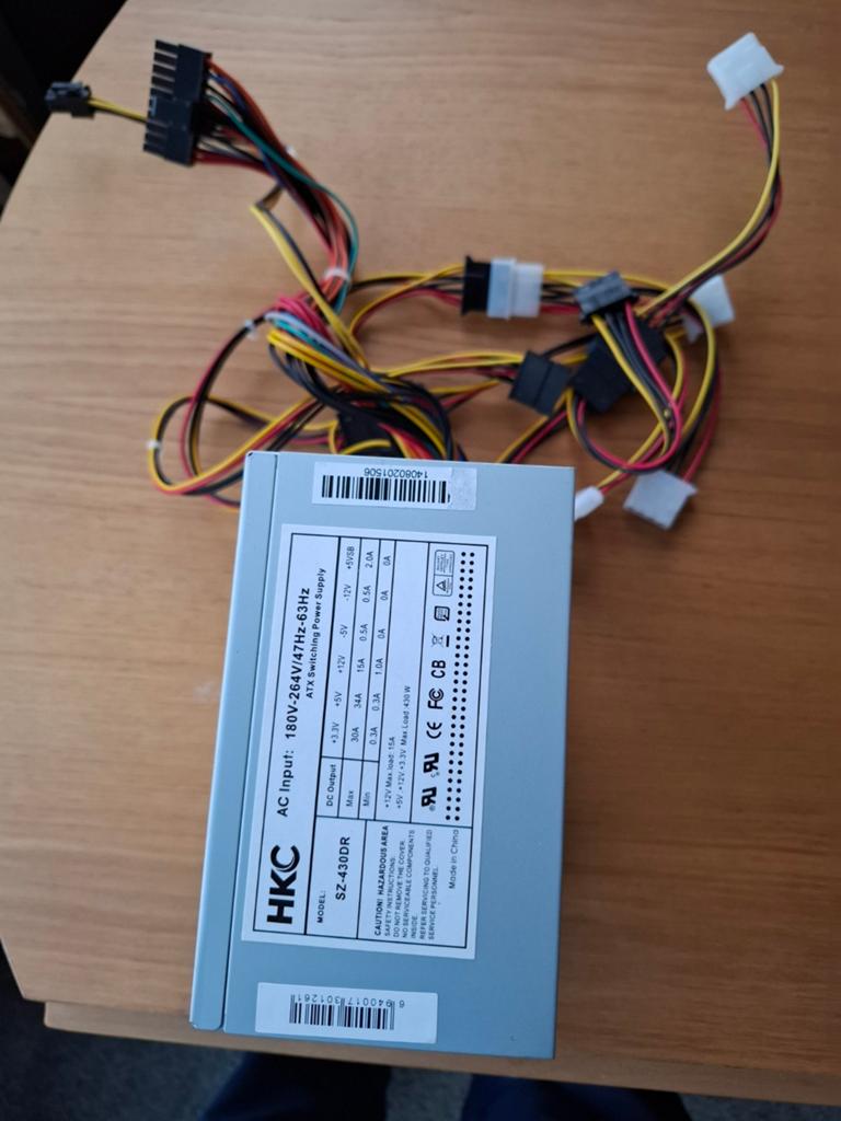HKC SZ-430DR ATX Voeding PC - Gebruikt, Computers en Software, Ophalen of Verzenden, Nieuw