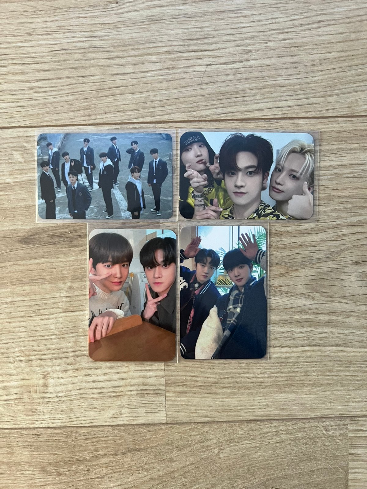 xikers unit group photocards minjae junmin sumin junghoon, Ophalen of Verzenden, Zo goed als nieuw, Foto of Kaart