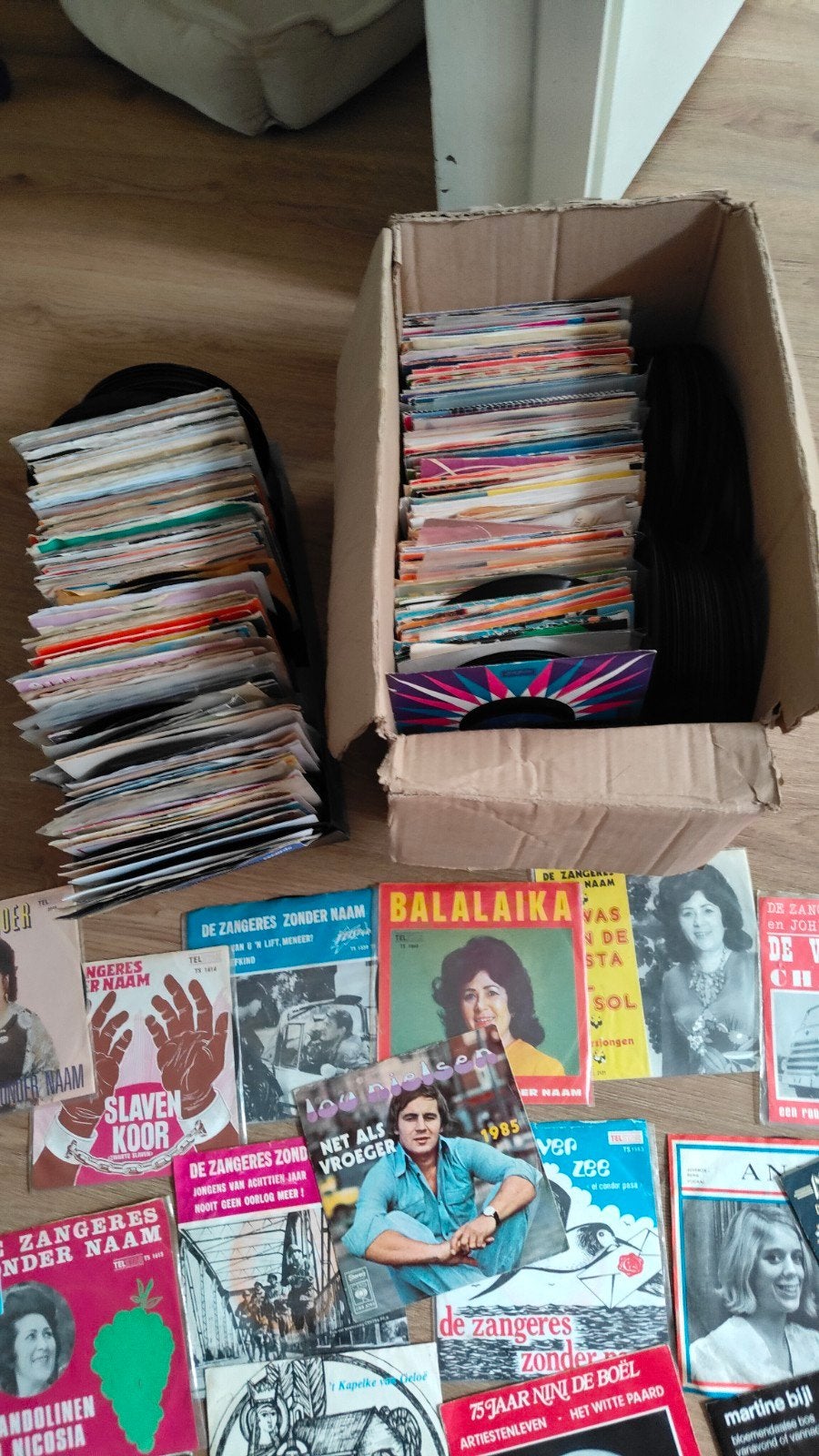 vinyl singels, Ophalen of Verzenden, Gebruikt