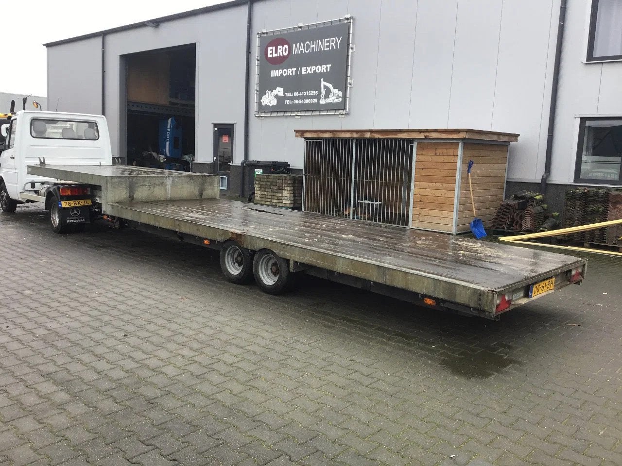 VELDHUIZEN P27-2 (bj 1999), Auto's, Overige brandstoffen, Origineel Nederlands, Bedrijf, Aanhangers en Opleggers