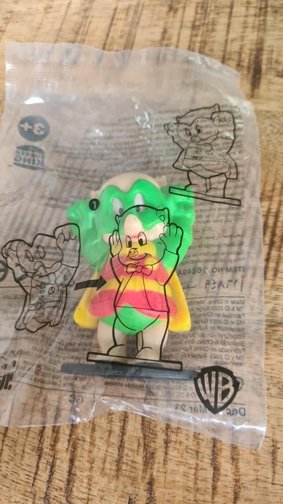 WB Warner Bros Porky Pig poppetje Nieuw, Ophalen of Verzenden, Nieuw