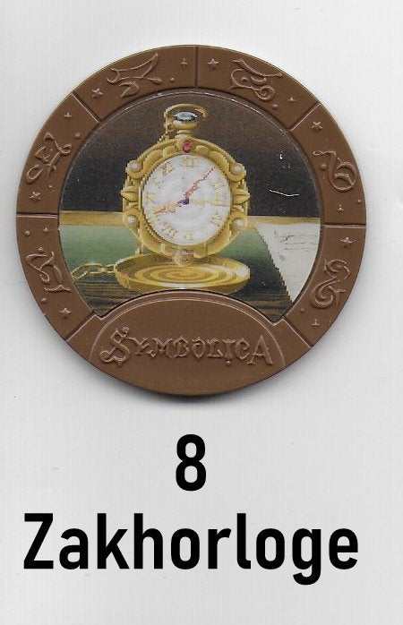 Emte efteling medaillon nr 8 zakhorloge, Ophalen of Verzenden, Zo goed als nieuw, Overige typen