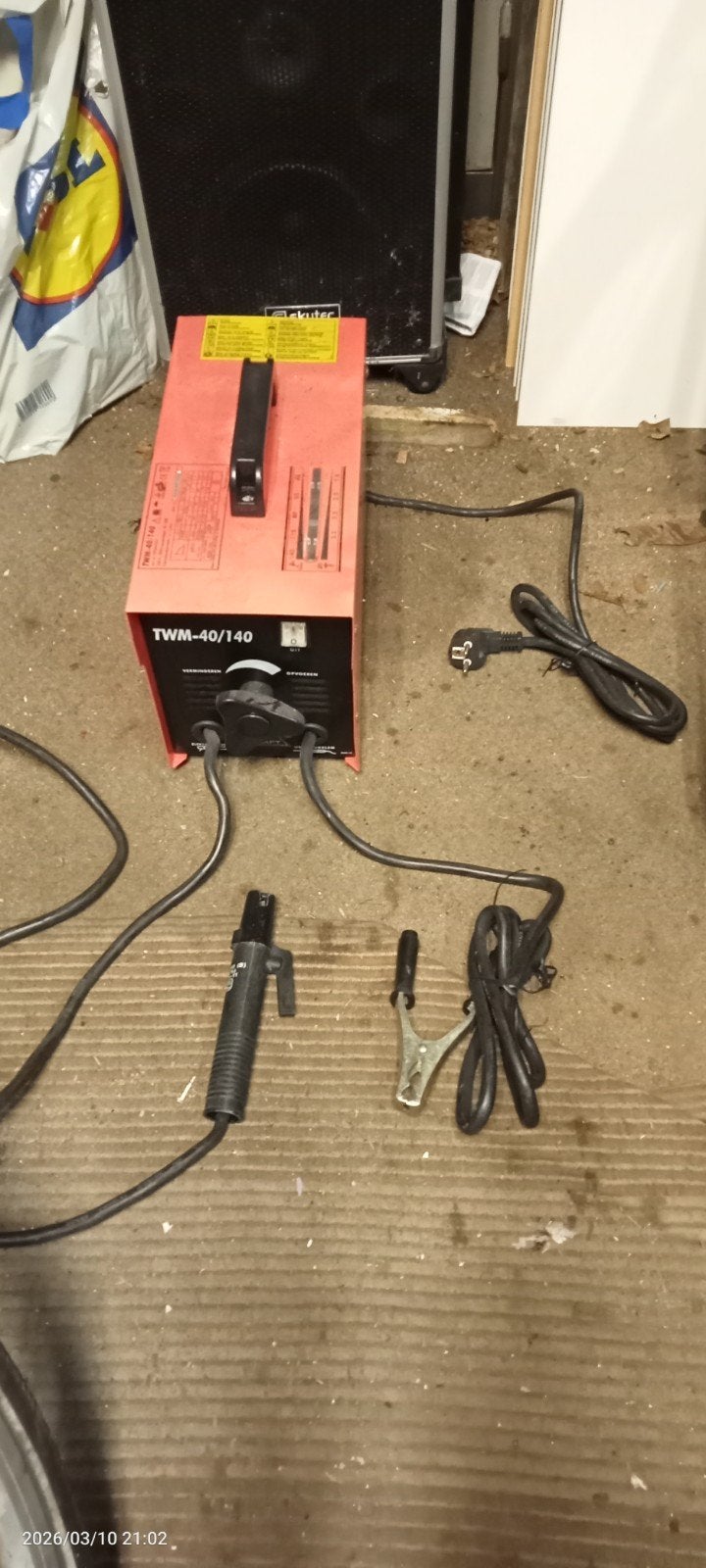 Ferm lasapparaat elektrode, Ophalen, Zo goed als nieuw, Minder dan 150 ampère, Elektroden
