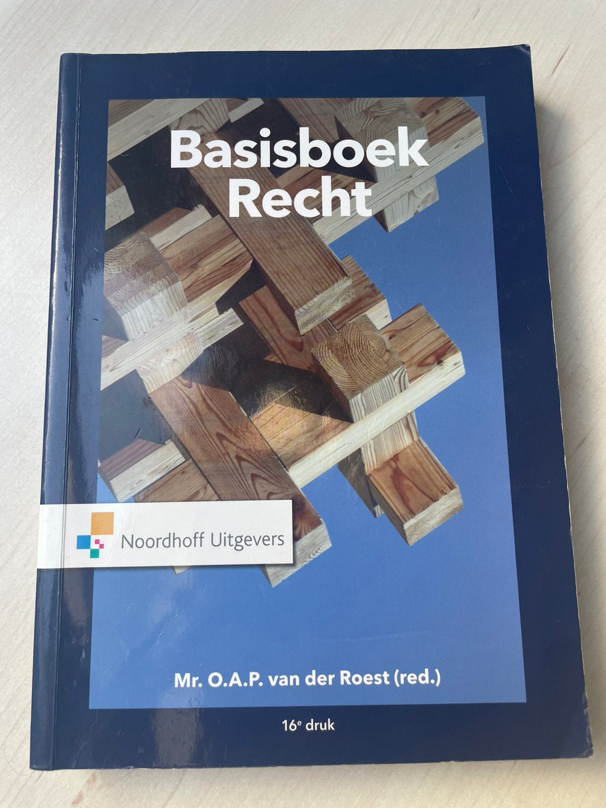 O.A.P. van der Roest - Basisboek Recht, Boeken, Verzenden, Zo goed als nieuw, O.A.P. van der Roest