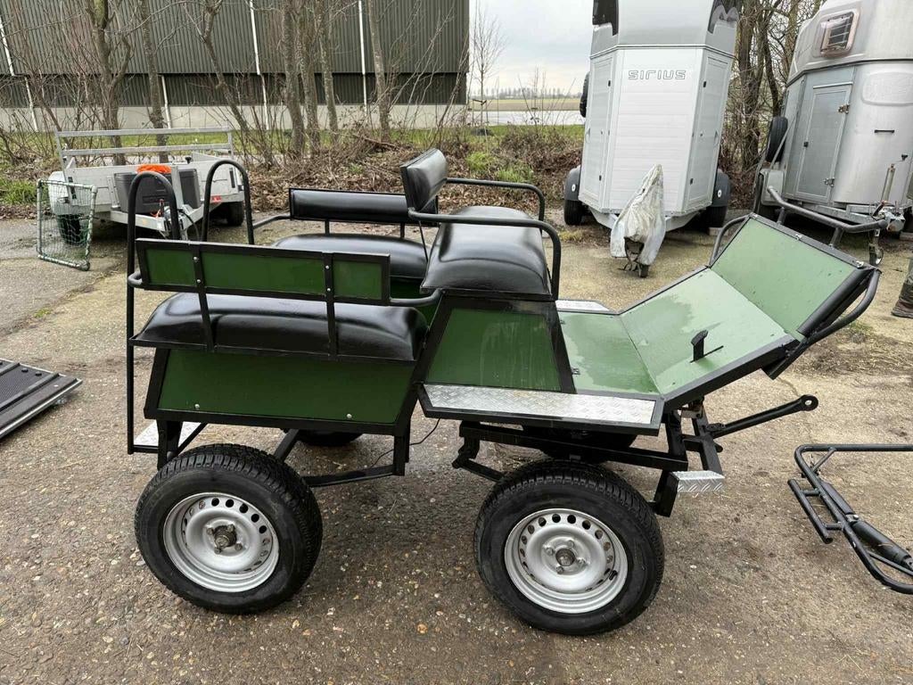 Men kar voor pony, Dieren en Toebehoren, Rijtuigen en Koetsen, Pony