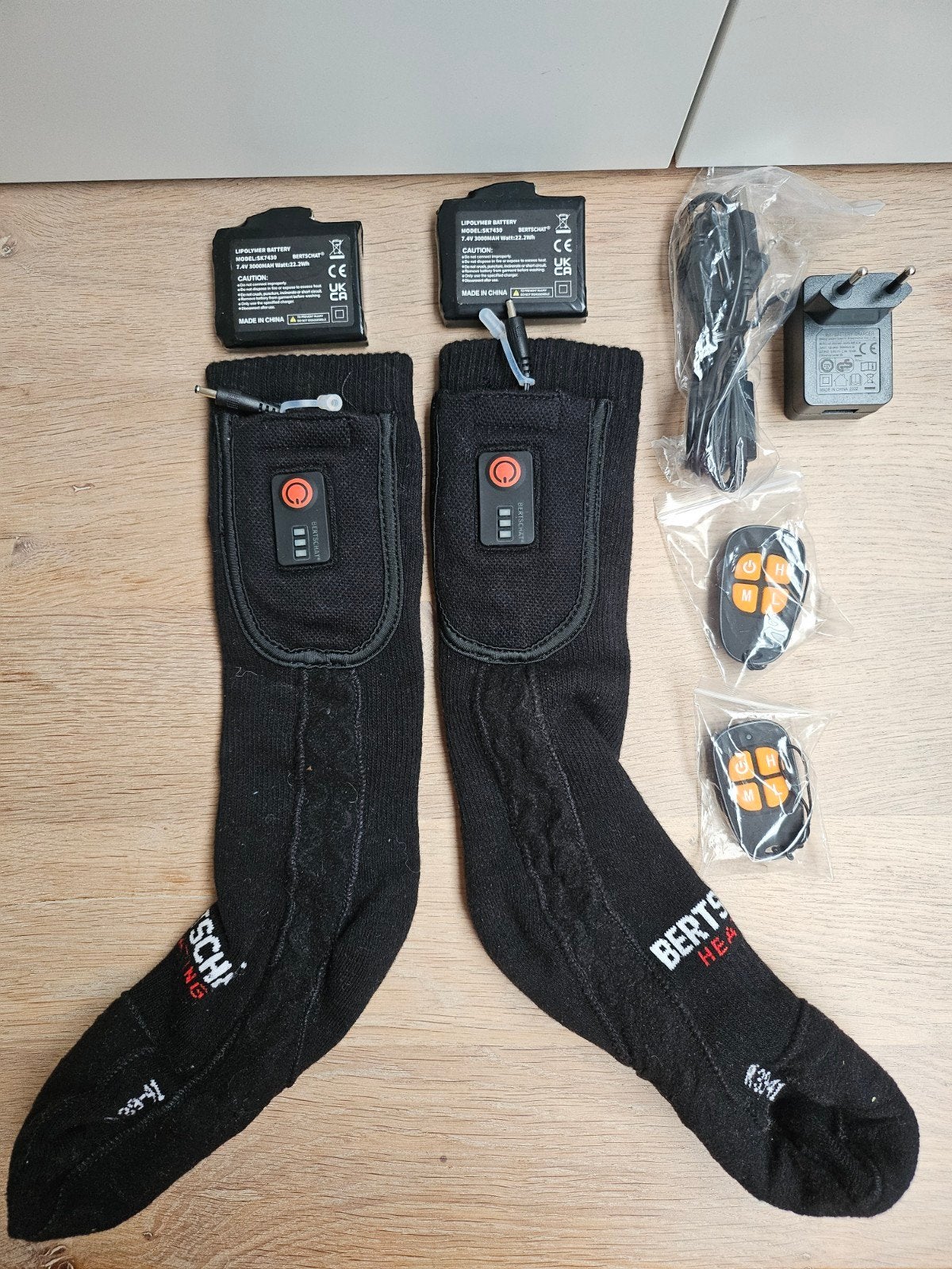 Bertschat Heated Socks Elite - hiking edition, Onbekend, Zwart, Nieuw, Ophalen of Verzenden