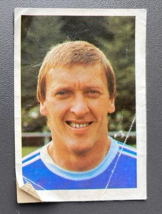 Voetbalplaatje Topvoetbal 80/81 - Pim Doesburg, Ophalen of Verzenden, Gebruikt, PSV, Poster, Plaatje of Sticker