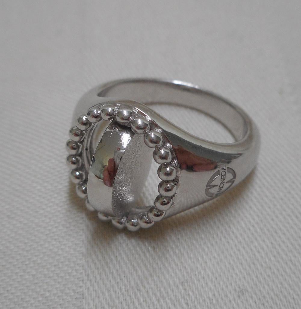 Zilveren MI MONEDA Soho Ring draaibaar nr.384, Verzenden, Dame, Zilver, Zilver