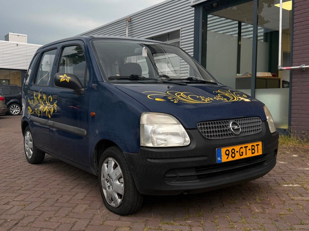 Opel Agila 1.0-12V Nette auto, Auto's, Opel, Bedrijf, Te koop, Agila, Airbags, Elektrische buitenspiegels, Radio, Startonderbreker