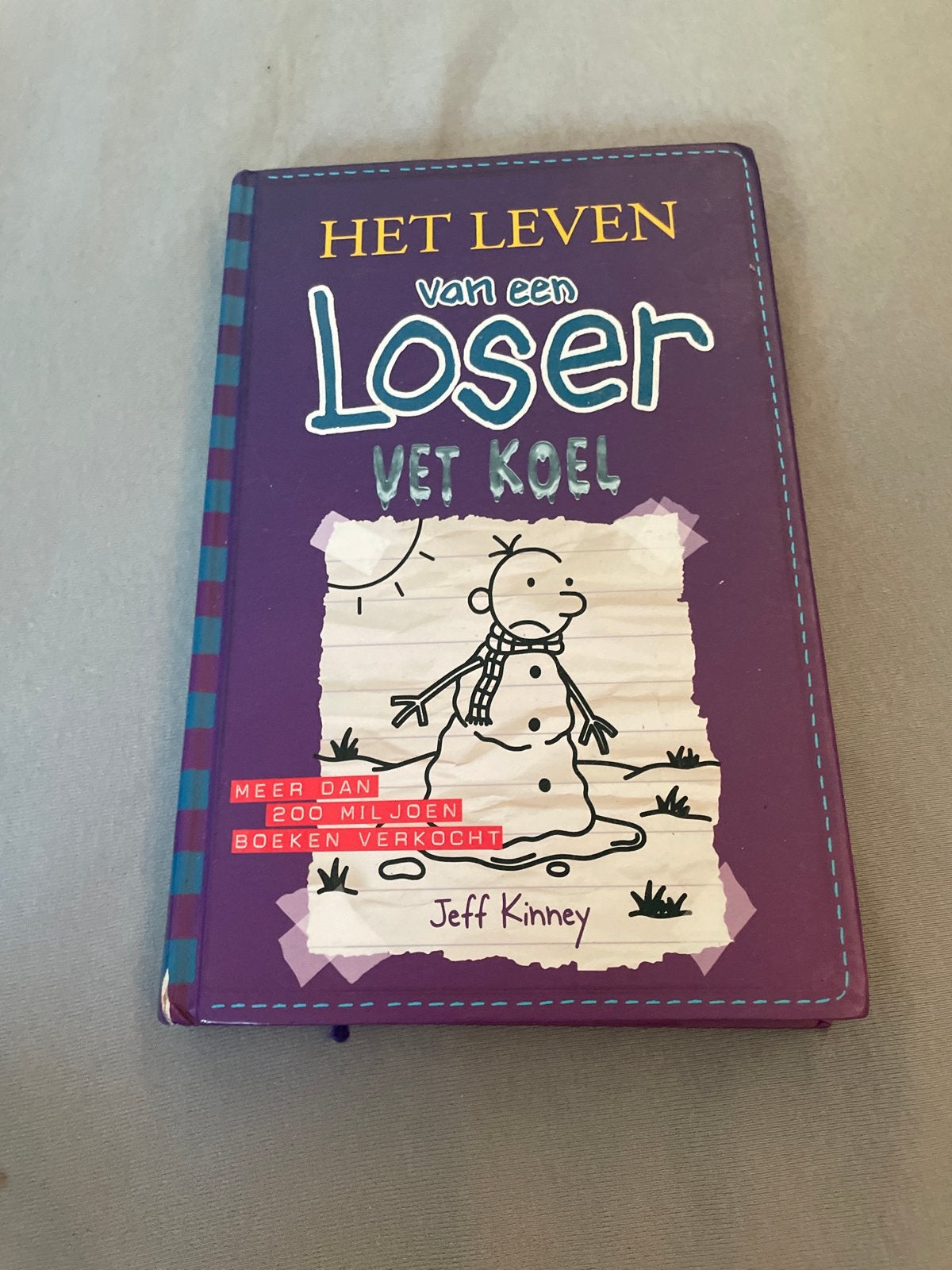 Het Leven van een Loser: Vet Koel - Jeff Kinney, Ophalen of Verzenden, Zo goed als nieuw, Fictie
