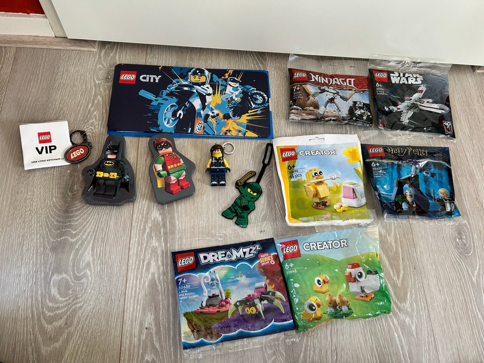 Lego Polybags 6 stuks + extra accesoires, Overige thema's, Lego, Nieuw, Ophalen of Verzenden