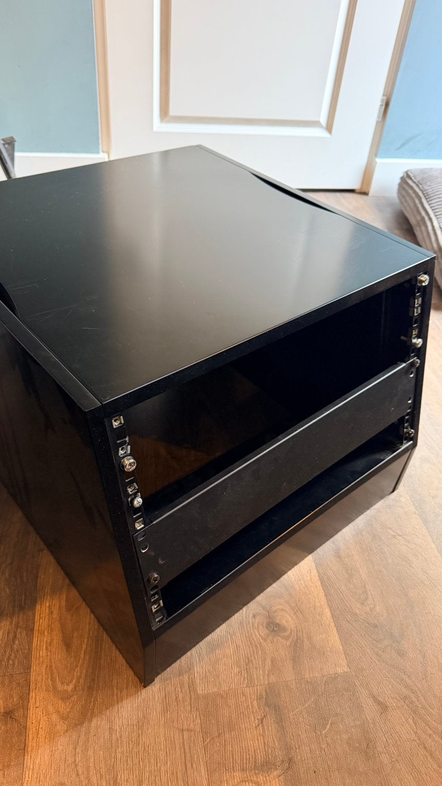 Studiorack 6HE - 2 beschikbaar, Muziek en Instrumenten, Behuizingen en Koffers, Ophalen, Gebruikt