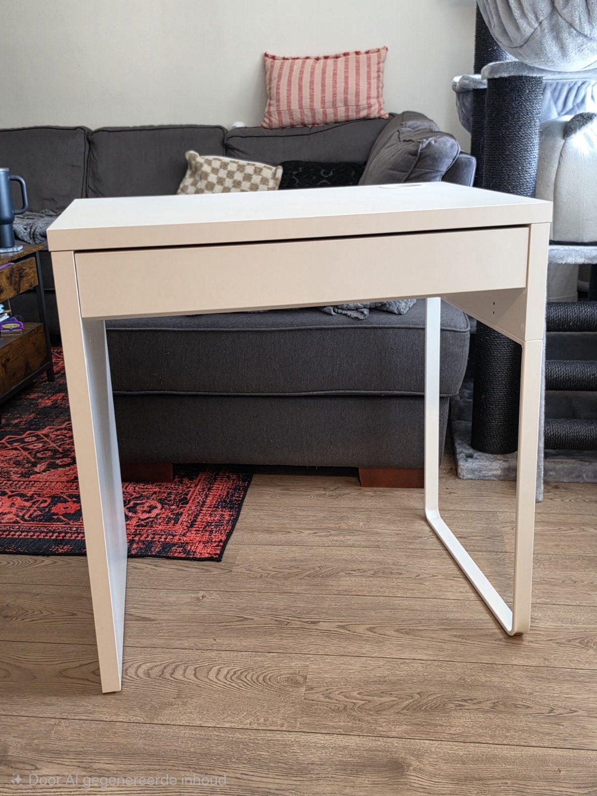 IKEA Micke Bureau Wit, Ophalen, Overige typen, Kabelgoot, 50 cm