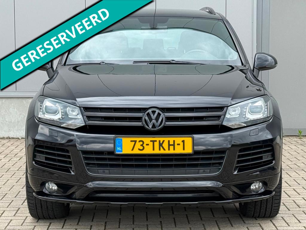 Volkswagen Touareg 3.6 FSI R LINE NL AUTO NAP, Automaat, Euro 5, Gebruikt, Zwart