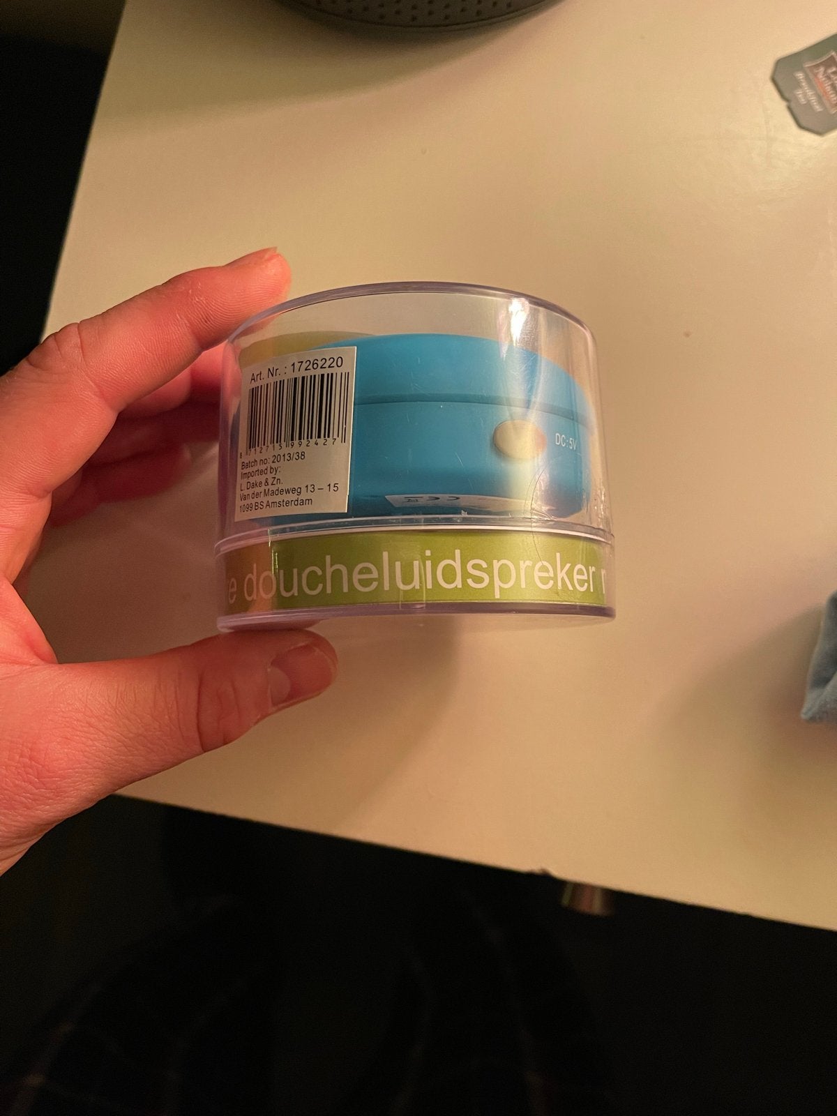Waterdichte Bluetooth Doucheluidspreker - Nieuw in verpakkin, Audio, Tv en Foto, Overige merken, Nieuw, Ophalen of Verzenden, Draagbare speaker