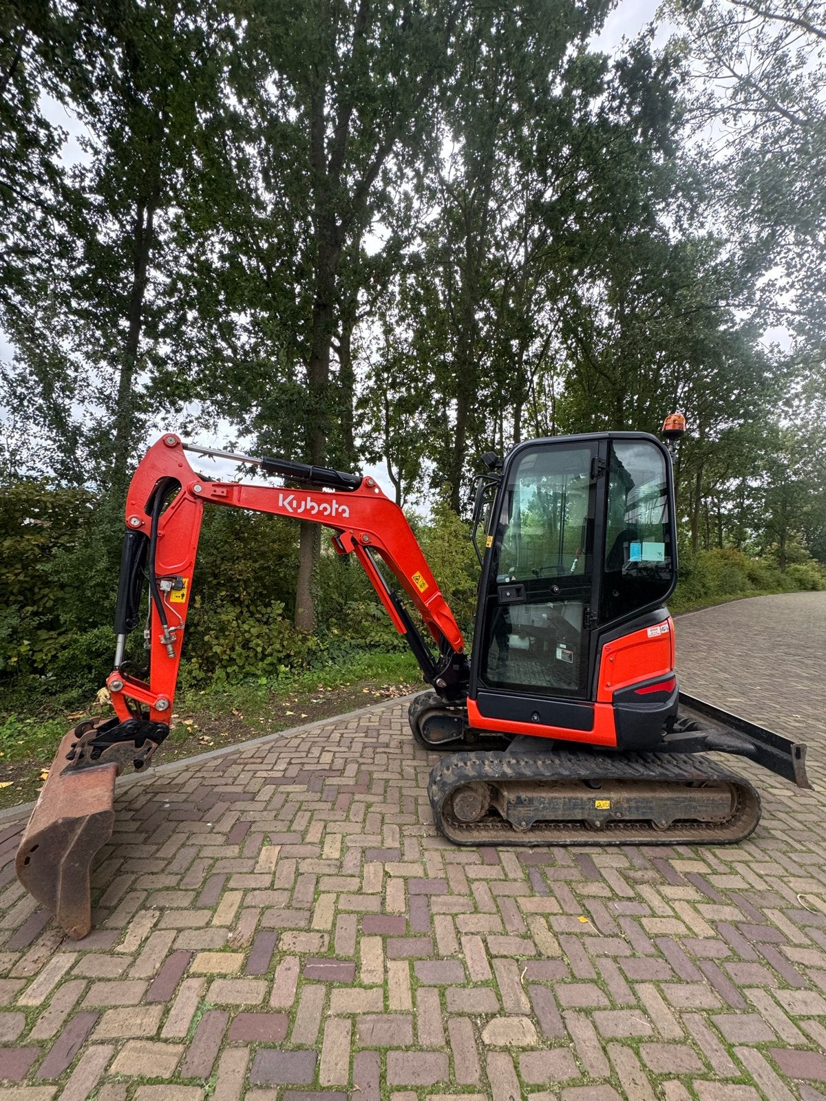 Kubota Graafmachine u27-4., Ophalen of Verzenden, Graafmachine