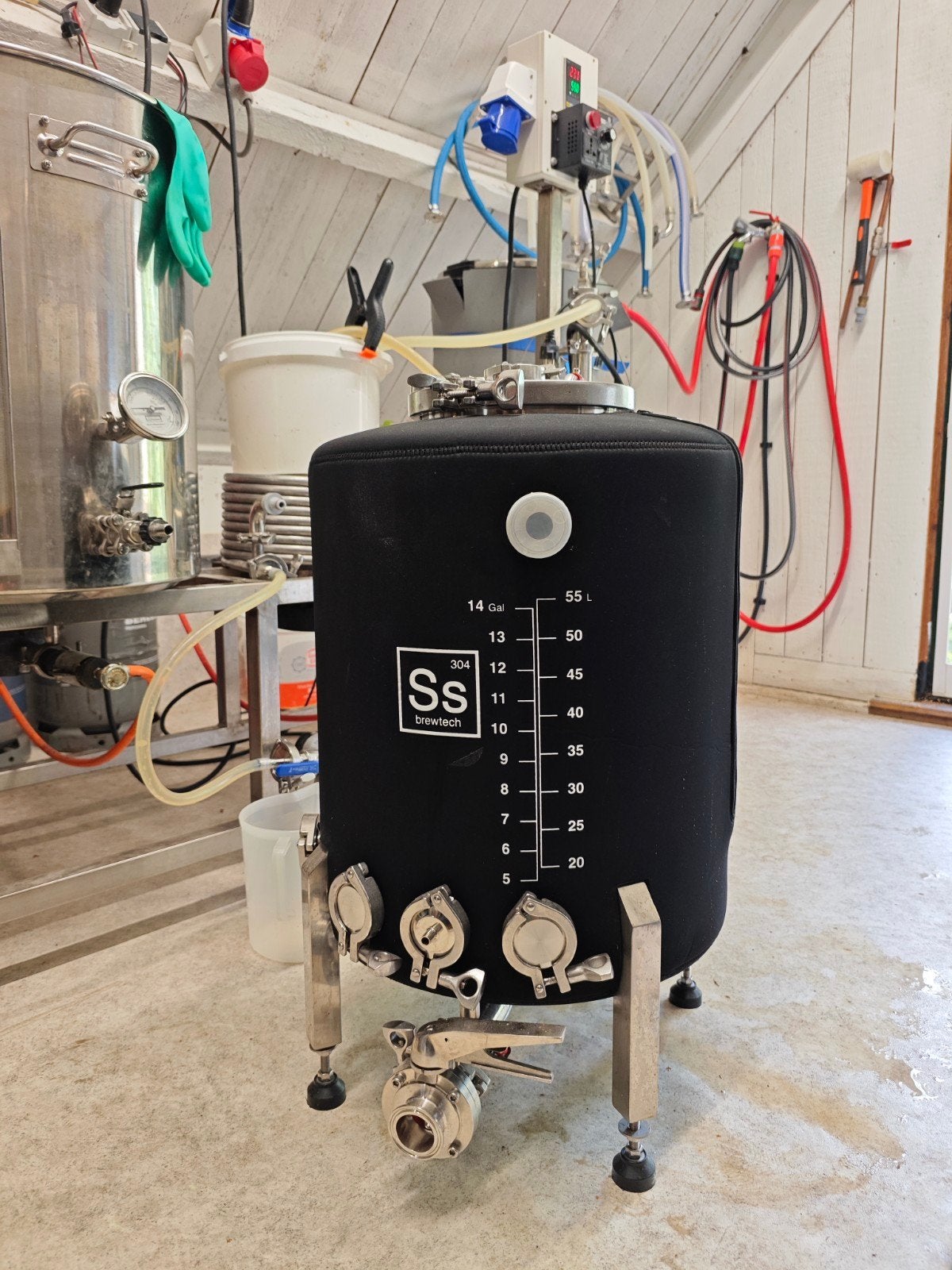 Brite Tank voor Bier - Ss Brewtech 75L, Hobby en Vrije tijd, Ophalen, Zo goed als nieuw