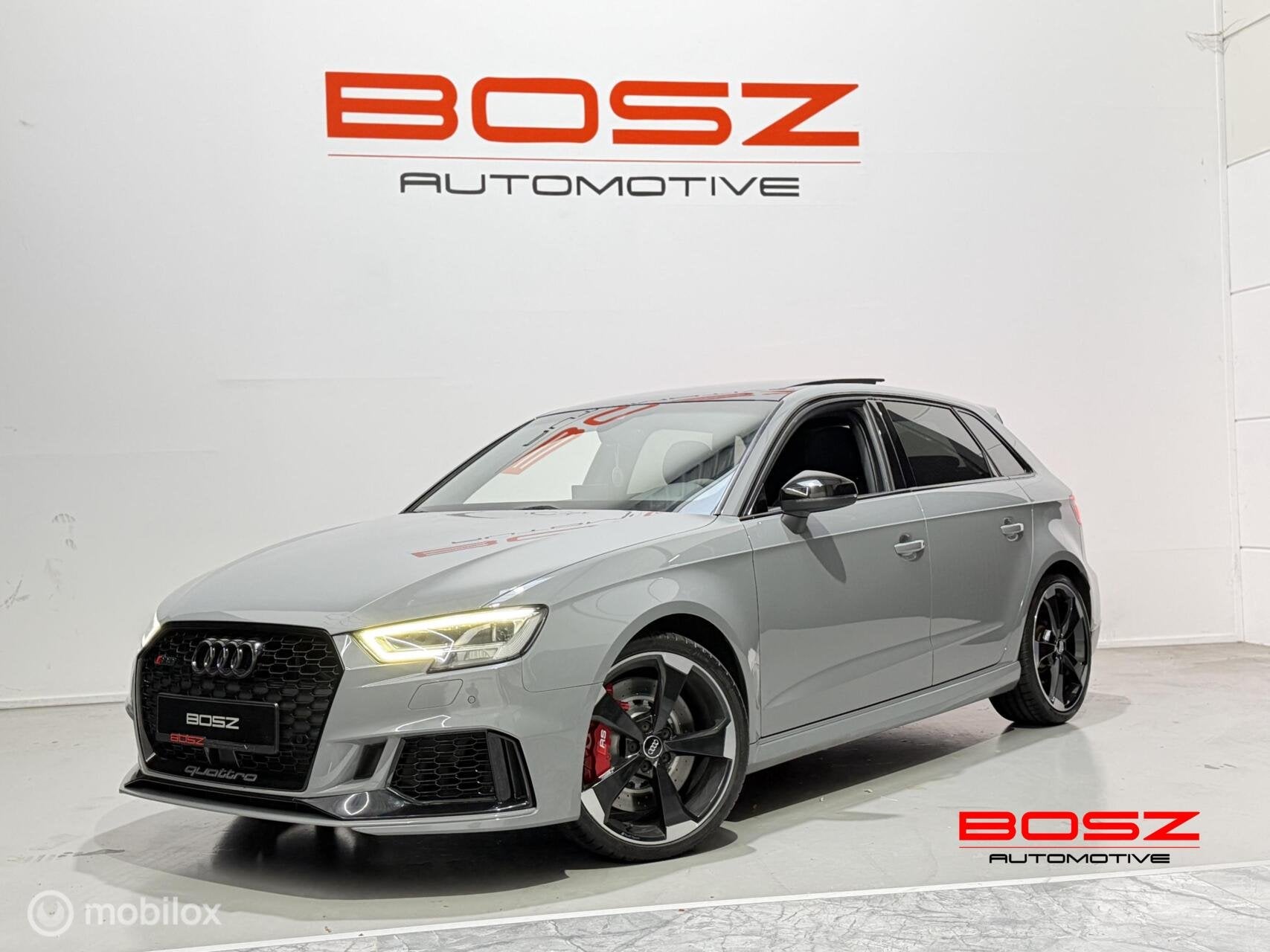 Audi RS3 2.5 TFSI QUATTRO PANO B&O NARDO KEYLESS MAGNETIC, Automaat, RS3, Met garantie (alle), Leder