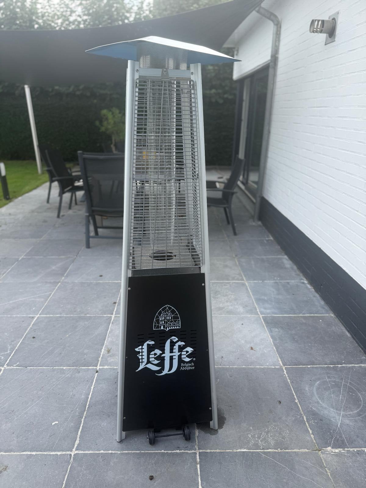 Luxe warnte heater net glazen buis.op gasfles.nieuw, Ophalen of Verzenden, Zo goed als nieuw