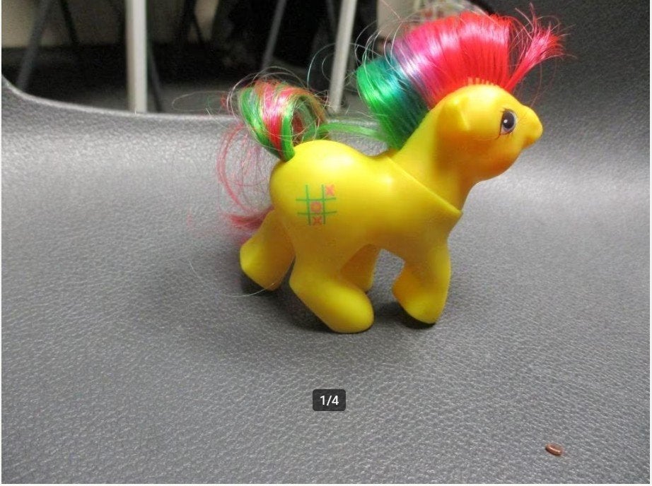 1987 MY LITTLE PONY TIC TAC TOE  BABY PONY, Verzamelen, Speelgoed, Verzenden, Zo goed als nieuw