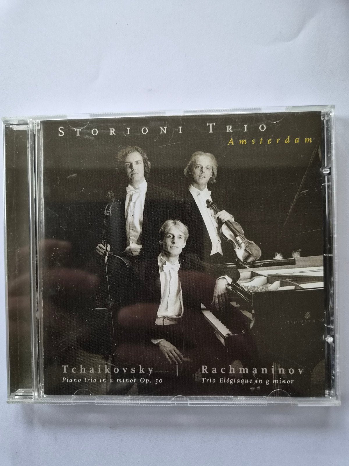 Storioni Trio Amsterdam - Tchaikovsky & Rachmaninov CD, Inclusief boekje, Kamermuziek, Ophalen of Verzenden, Zo goed als nieuw