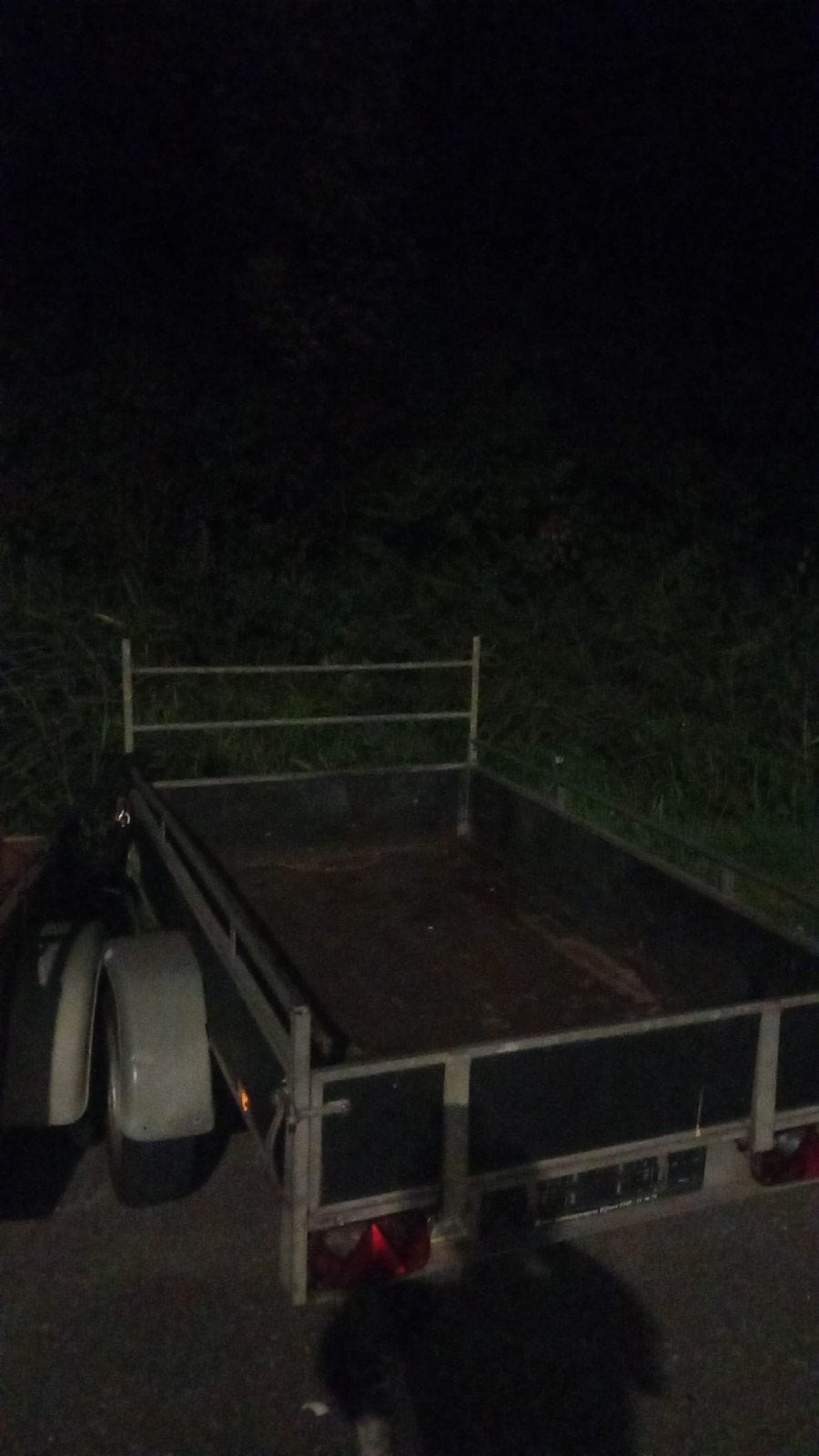 Aanhangwagen met rek - Ideaal voor transport, Ophalen of Verzenden