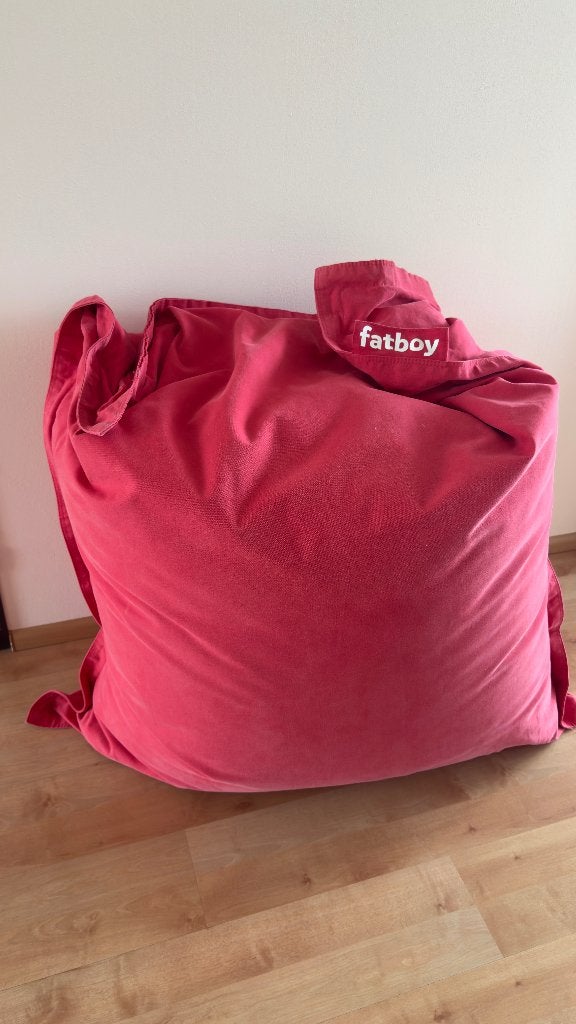 Fatboy Zitzak Original - Rood, Ophalen, Gebruikt