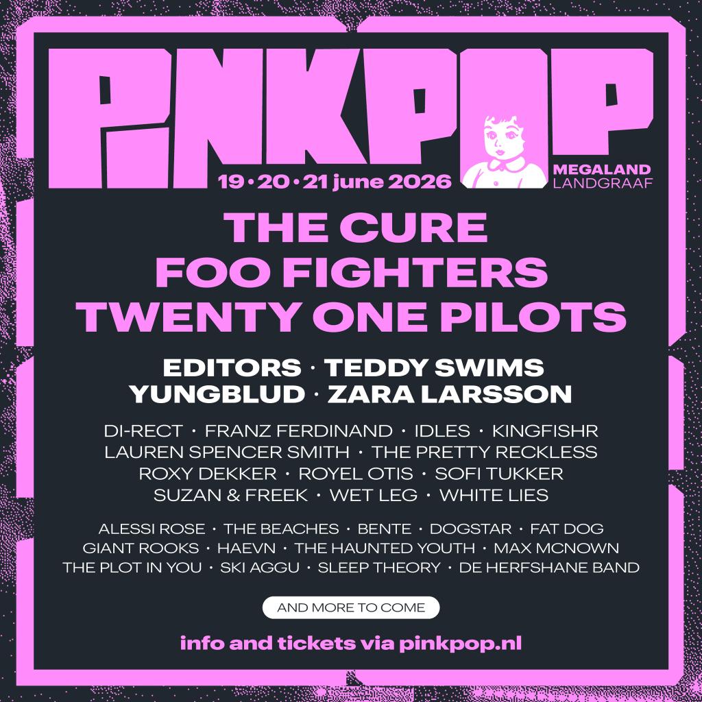 4 Pinkpop weekend tickets 19 20 21 juni 2026, Drie personen of meer, Meerdaags
