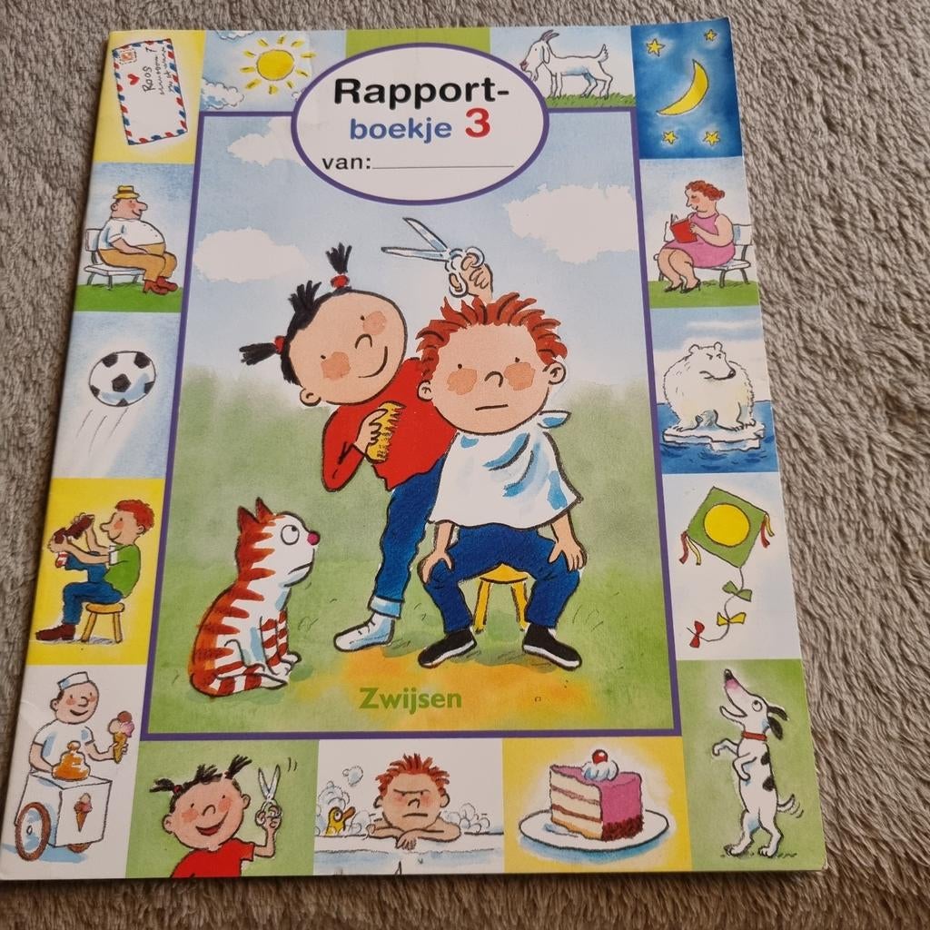 Groep 3 werkboekje Rapportboekje 3 Groep 3 Zwijsen, Ophalen of Verzenden, Nieuw, Zwijsen