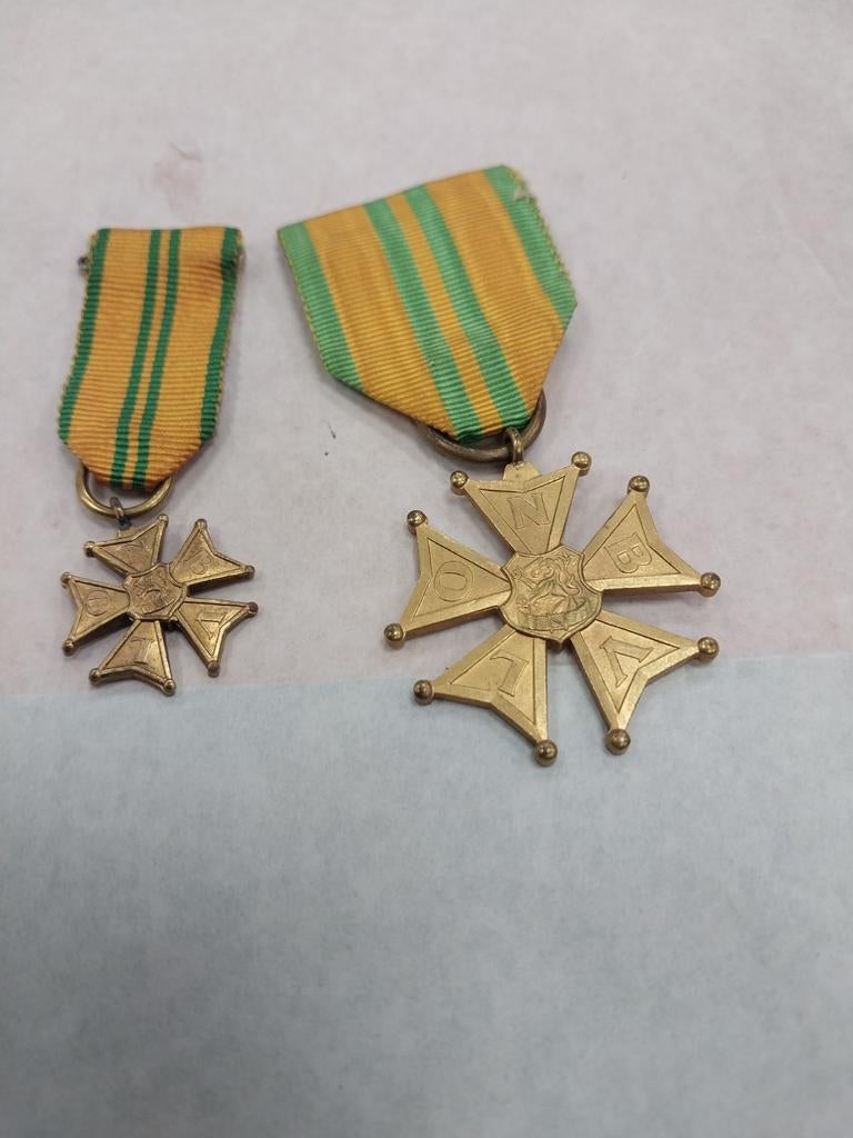 Medailles NBVLO, Ophalen of Verzenden, Landmacht, Nederland, Lintje, Medaille of Wings