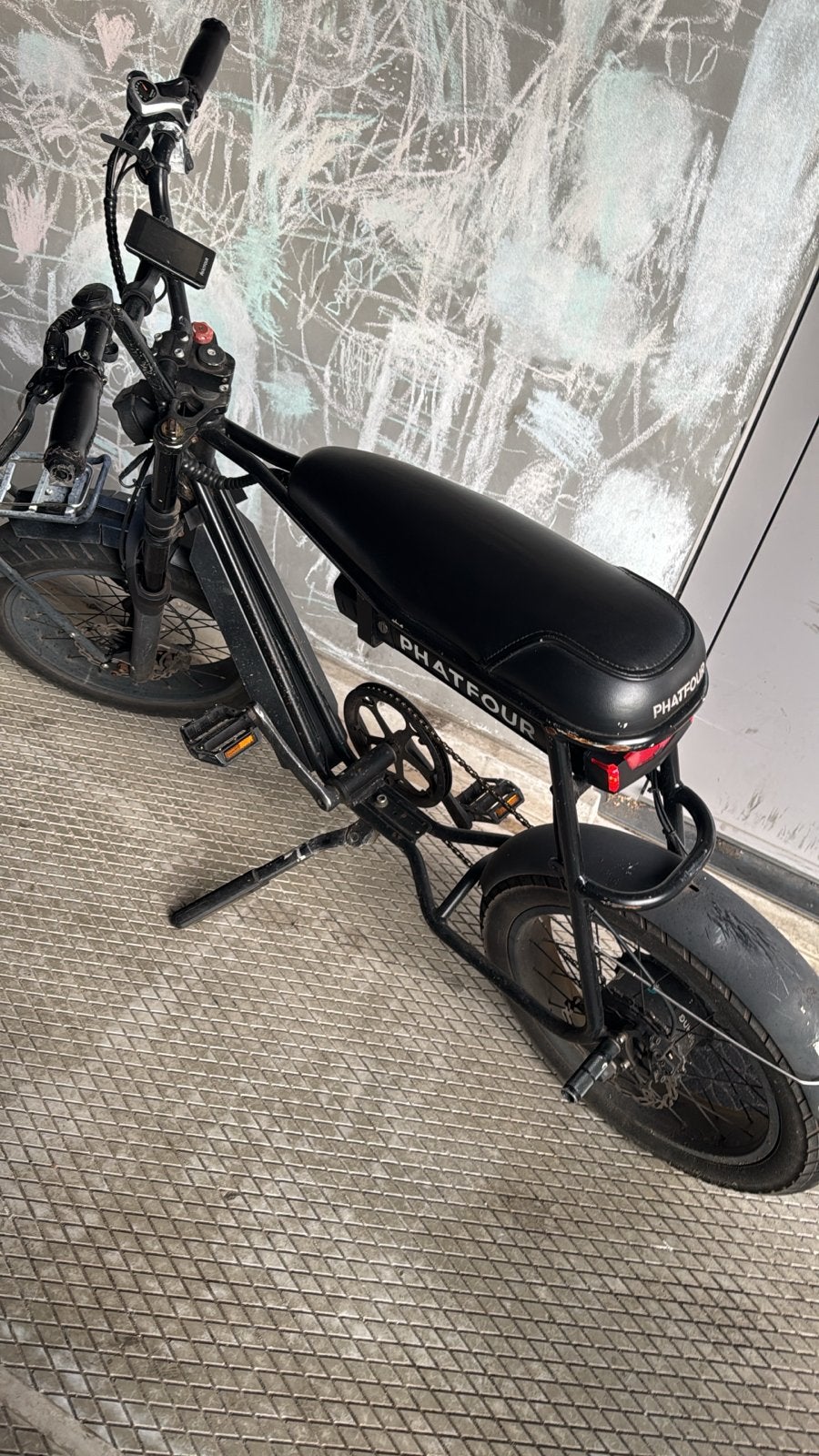 Phatfour Fatbike - Zwart, Zo goed als nieuw, Zo goed als nieuw, Minder dan 47 cm, 50 km per accu of meer, Ophalen