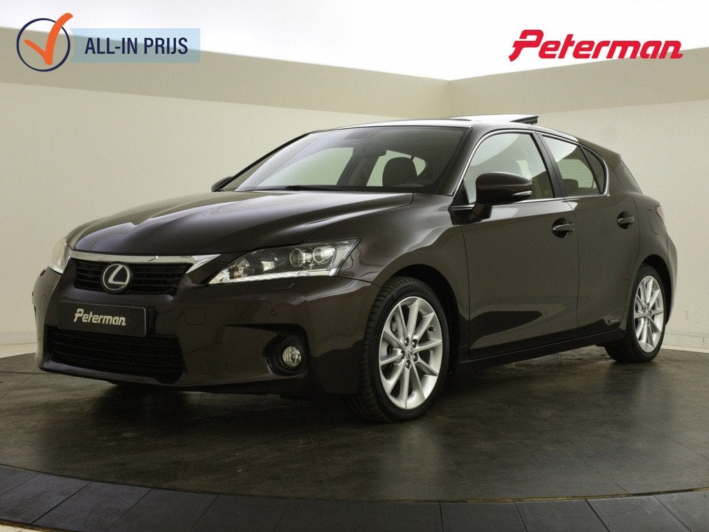 Lexus CT 200h Hybrid Luxury Line | VOL | Mark Levinson | Sch, Auto's, 136 pk, Gebruikt, Hybride Elektrisch/Benzine, 1798 cc