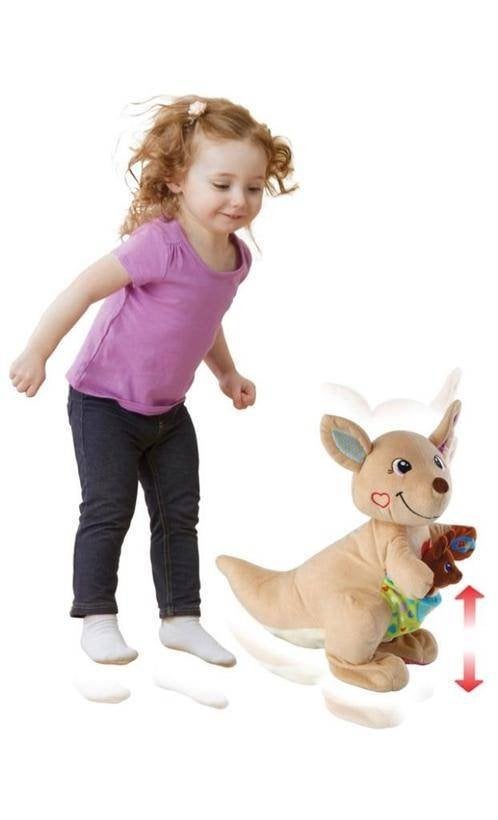 Vtech Spring & Speel Kangoeroe! SUPER CADEAUTIP!, Verzenden, Zo goed als nieuw, Overige typen, Met geluid
