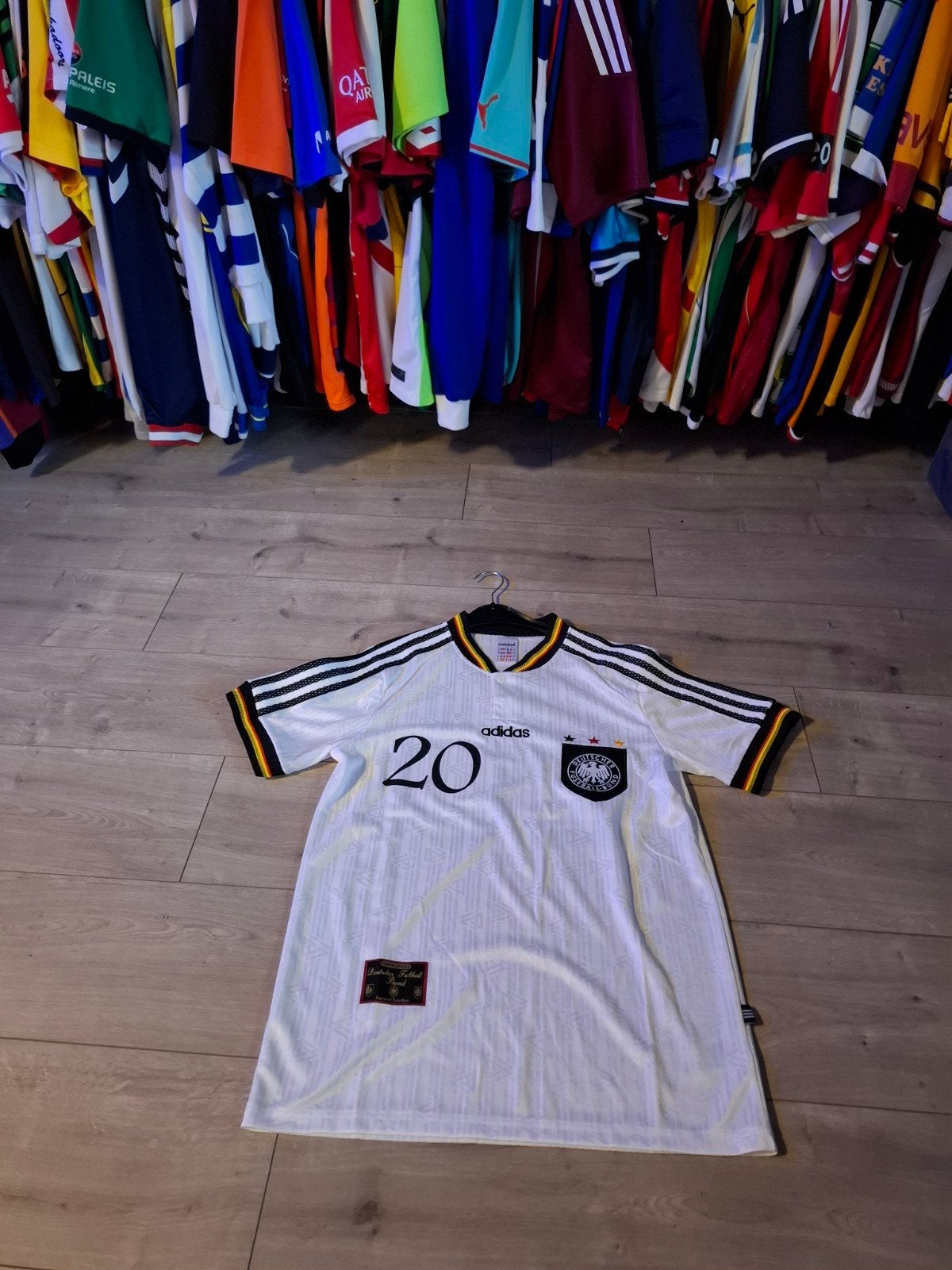 EK winnaars voetbalshirt Duitsland 1996, Ophalen of Verzenden, Zo goed als nieuw, Buitenlandse clubs