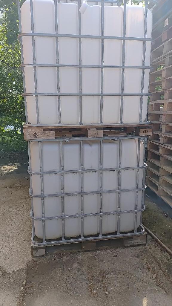 IBC container 1000LTR, 150 liter of meer, Ophalen of Verzenden, Zo goed als nieuw, Kunststof