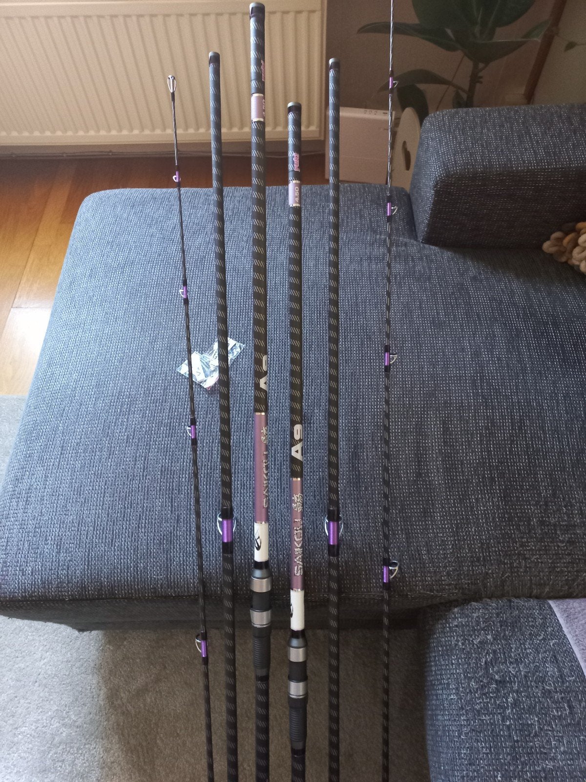 complete zeevis uitrusting, Watersport en Boten, Ophalen, Zo goed als nieuw, Complete set