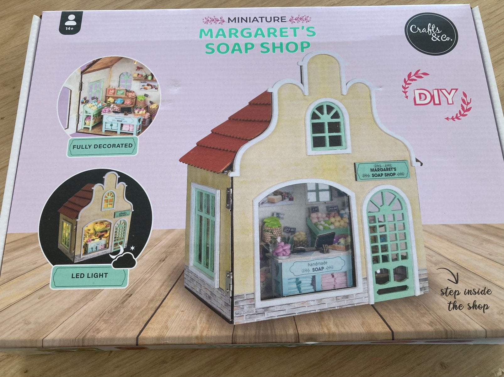Miniatuurbouw zeepwinkel, Hobby en Vrije tijd, Ophalen of Verzenden, Nieuw