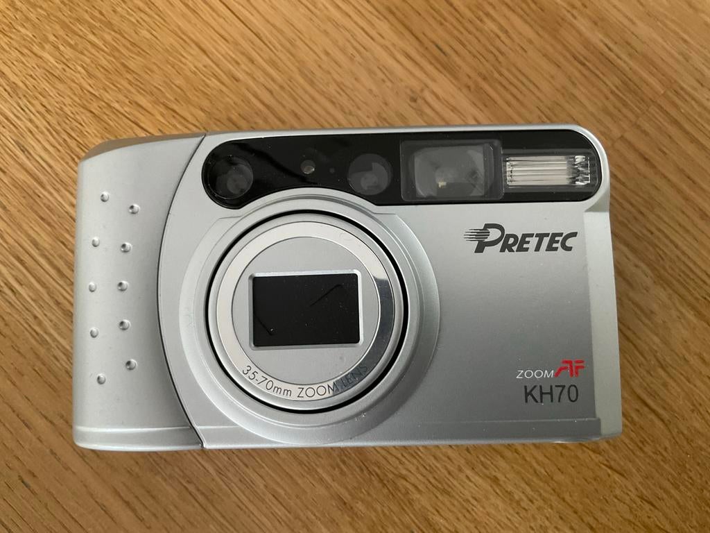 Pretec KH70 Analoge Kleinbeeld Camera - Compact en Zoom, Audio, Tv en Foto, Fotocamera's Analoog, Ophalen of Verzenden, Gebruikt