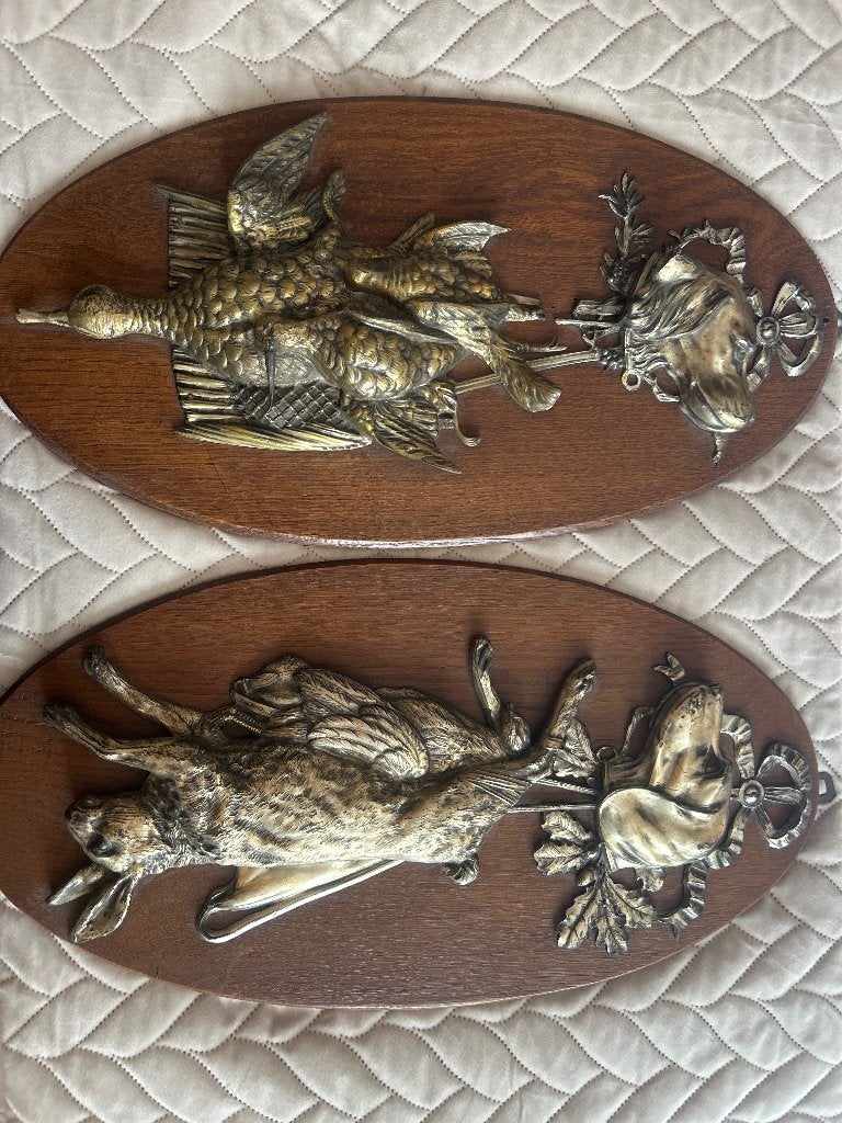 Jachtplaquette, jachtdecoratie, Ophalen, Zo goed als nieuw, Overige soorten, Overige typen