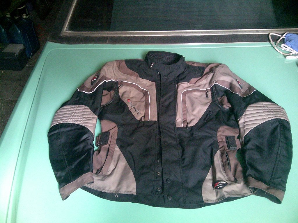 Leoshi motorjas / motor jas, Motoren, Ophalen of Verzenden, Tweedehands, Jas | textiel