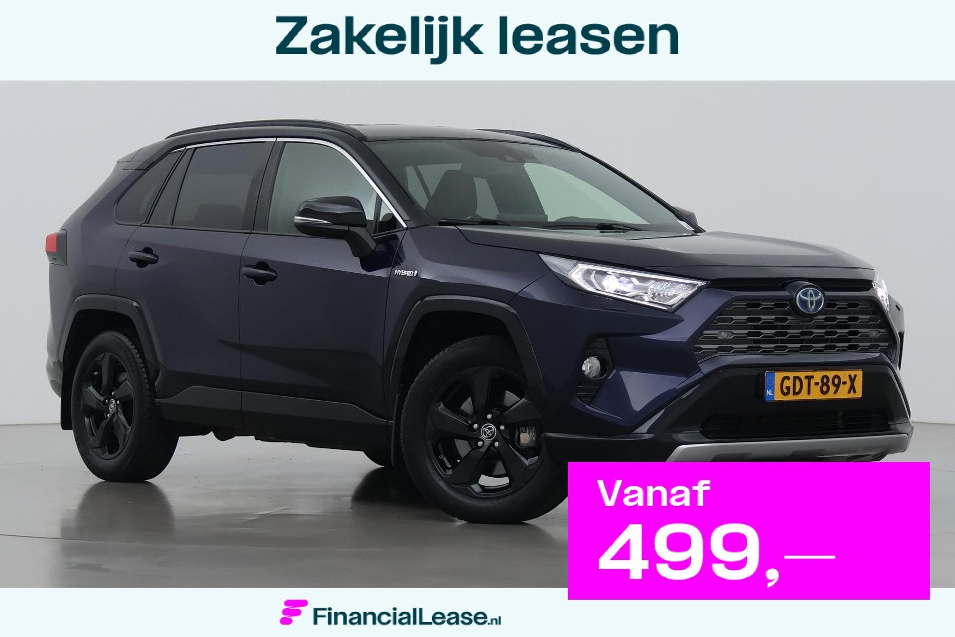Toyota RAV4 2.5 Hybrid Bi-Tone | ACC | JBL Audio | Stoel+Stu, Gebruikt, Euro 6, 4 cilinders, 2487 cc
