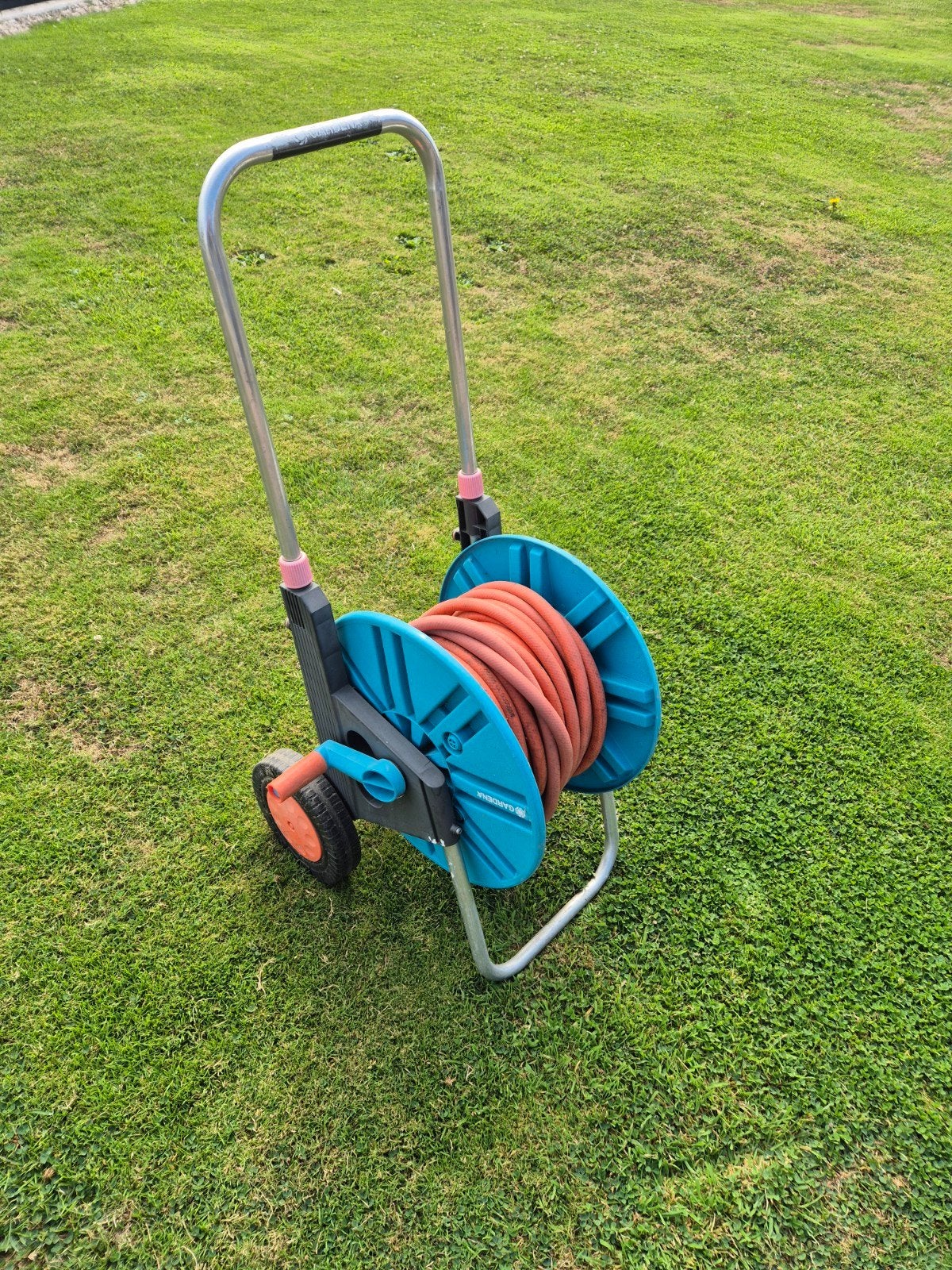 Gardena Waterslanghaspel incl. slang 25 meter, Ophalen